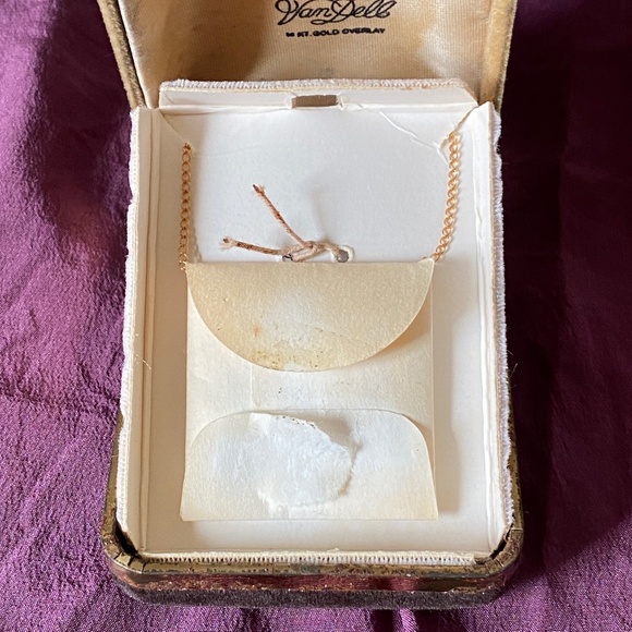 Van Dell I Amethyst 14KT Gold Overlay Necklace I February - Picture 16 of 16